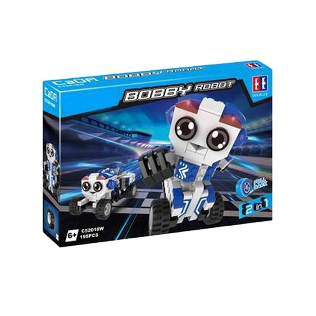 Rakennussetti 2-in-1 Cada Robot Bobby C55013W hinta ja tiedot | LEGOT ja rakennuslelut | hobbyhall.fi