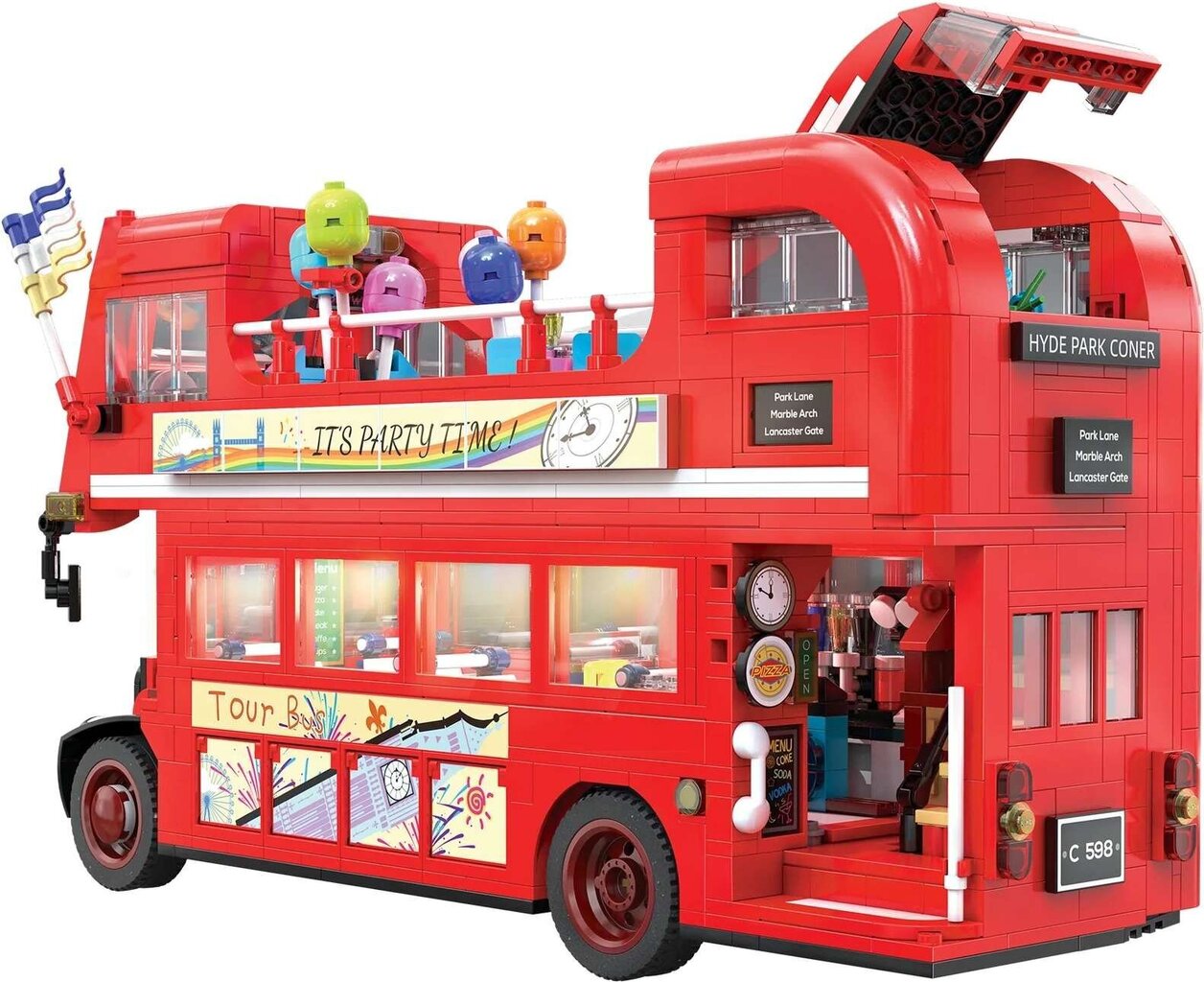 Cada Classic London Touring Bus, 1770 hinta ja tiedot | LEGOT ja rakennuslelut | hobbyhall.fi