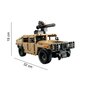 Rakennussetti CaDa Radio-ohjattu Military Humvee SUV, 628 kpl hinta ja tiedot | LEGOT ja rakennuslelut | hobbyhall.fi