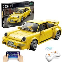 Kauko-ohjattu kaupunkiauto-rakennus CaDA Blocks RUF CTR 2017, 222 hinta ja tiedot | LEGOT ja rakennuslelut | hobbyhall.fi