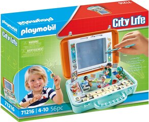 71216 Playmobil City Life -rakennuspalikat kirjoitustaululla Kannettava koululuokkahuone hinta ja tiedot | LEGOT ja rakennuslelut | hobbyhall.fi