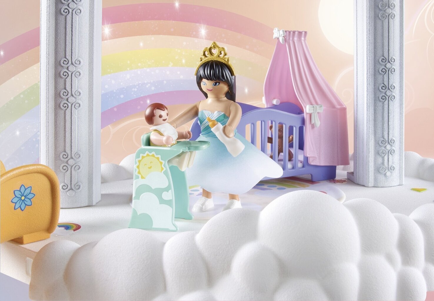 71360 Playmobil® Princess Magic Baby in the Clouds hinta ja tiedot | LEGOT ja rakennuslelut | hobbyhall.fi