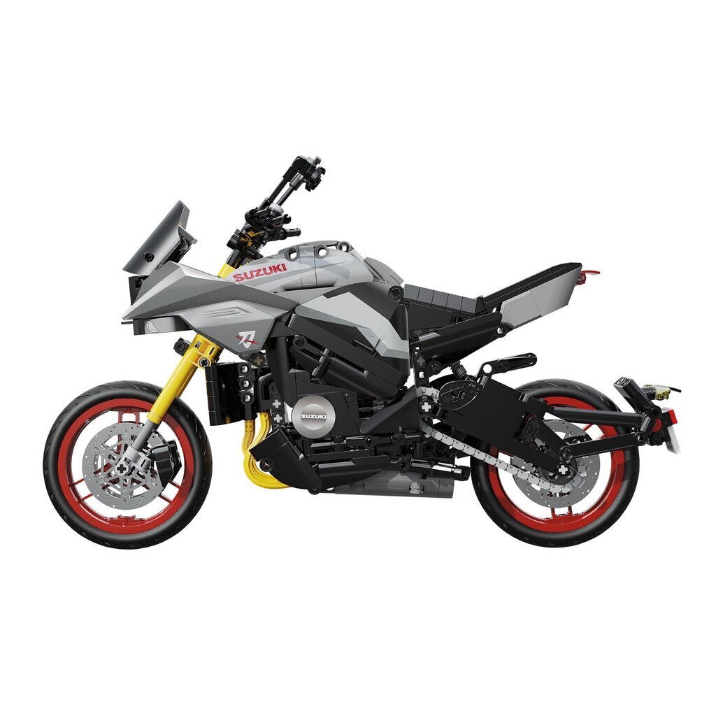 Rakennussetti - moottoripyörä CaDA Motor Suzuki Katana, 1104 C59021W hinta ja tiedot | LEGOT ja rakennuslelut | hobbyhall.fi