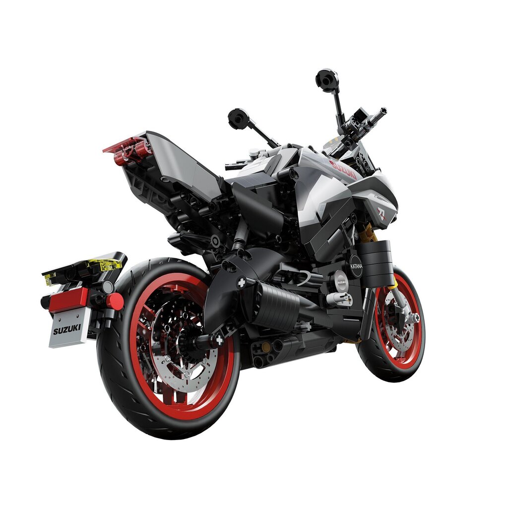 Rakennussetti - moottoripyörä CaDA Motor Suzuki Katana, 1104 C59021W hinta ja tiedot | LEGOT ja rakennuslelut | hobbyhall.fi