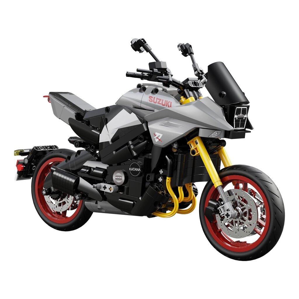 Rakennussetti - moottoripyörä CaDA Motor Suzuki Katana, 1104 C59021W hinta ja tiedot | LEGOT ja rakennuslelut | hobbyhall.fi