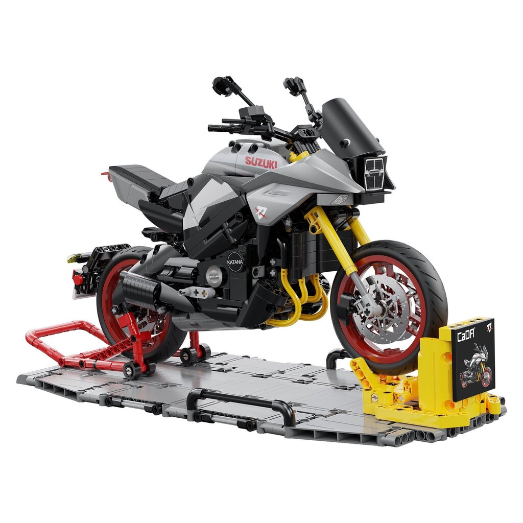 Rakennussetti - moottoripyörä CaDA Motor Suzuki Katana, 1104 C59021W hinta ja tiedot | LEGOT ja rakennuslelut | hobbyhall.fi