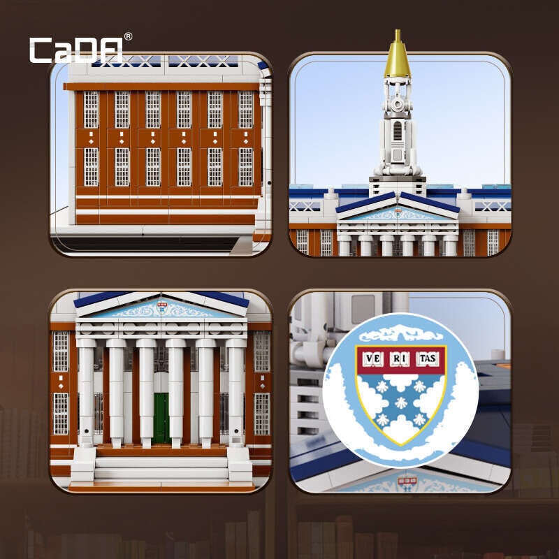 Rakennussetti Harvard Business School CaDA C66016W, 1056 hinta ja tiedot | LEGOT ja rakennuslelut | hobbyhall.fi