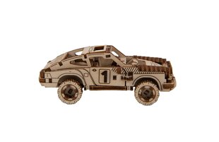 Puinen rakennussetti Wooden city Rally Car 4 Porsche 911, 113 kpl hinta ja tiedot | LEGOT ja rakennuslelut | hobbyhall.fi