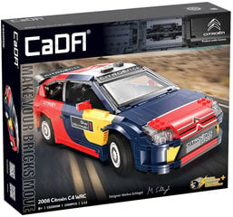 Rakennussetti CaDA Kilpa-auto Citroen C4, 1569 hinta ja tiedot | LEGOT ja rakennuslelut | hobbyhall.fi