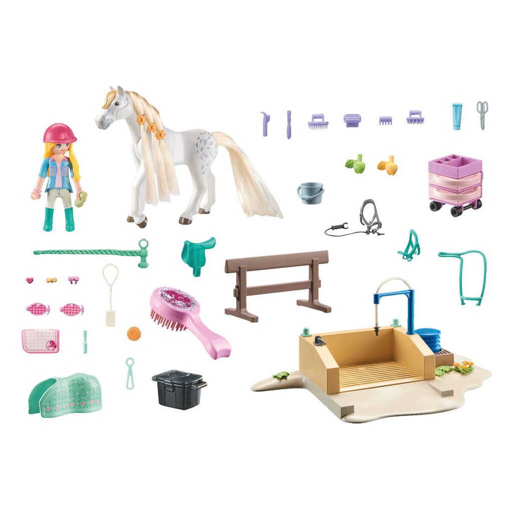 71354 Playmobil Horses of Waterfall Isabella- ja Lioness-figuurit hinta ja tiedot | LEGOT ja rakennuslelut | hobbyhall.fi