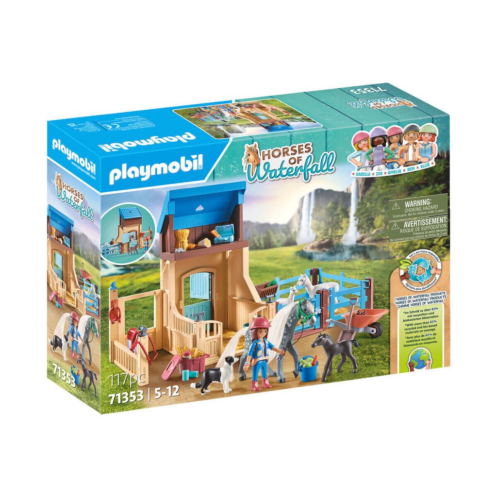 71353 Playmobil Horses of Waterfall Amelia ja Whisper figuurit hinta ja tiedot | LEGOT ja rakennuslelut | hobbyhall.fi