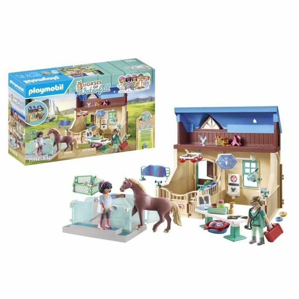 71352 Playmobil Horses of Waterfall -ratsastusterapia- ja eläinlääkärihahmot hinta ja tiedot | LEGOT ja rakennuslelut | hobbyhall.fi