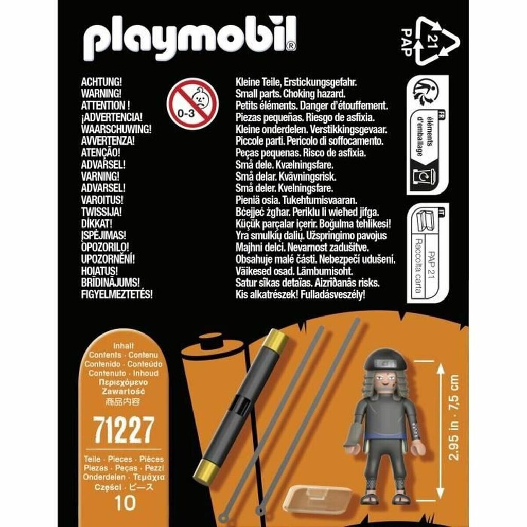 71227 Playmobil Naruto Shippuden Hiruzen figuuri hinta ja tiedot | LEGOT ja rakennuslelut | hobbyhall.fi