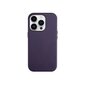 Kotelo Mag Leather Case Apple iPhone 14 Pro tumma violetti hinta ja tiedot | Puhelimen kuoret ja kotelot | hobbyhall.fi