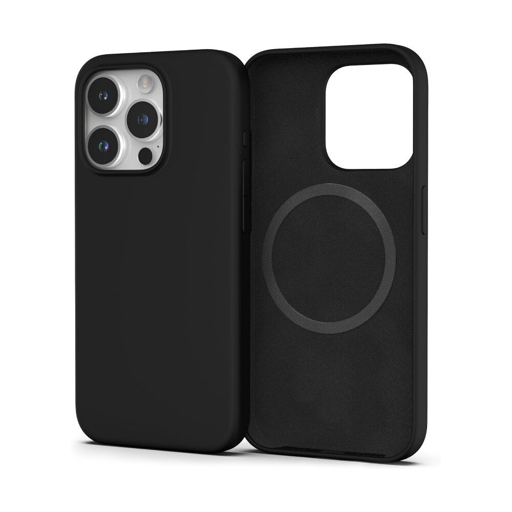 Kotelo Mag Silicone Case Apple iPhone 12 Pro Max tumma violetti hinta ja tiedot | Puhelimen kuoret ja kotelot | hobbyhall.fi