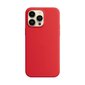 Kotelo Mag Silicone Case Apple iPhone 14 Pro Max punainen hinta ja tiedot | Puhelimen kuoret ja kotelot | hobbyhall.fi