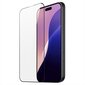 Suojalasi Dux Ducis 10D Apple iPhone 16 Pro Max musta hinta ja tiedot | Näytönsuojakalvot ja -lasit | hobbyhall.fi