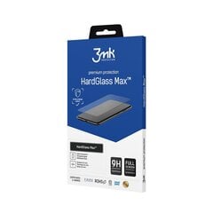 Suojalasi 3mk Hard Glass Max Apple iPhone 16 Plus musta hinta ja tiedot | Näytönsuojakalvot ja -lasit | hobbyhall.fi