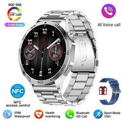 2024 Uutta Huawei GT4 Pro -älykellolle aikuisten NFC GPS Tracker 466*466 HD-näyttö Syke Bluetooth Call SmartWatch hinta ja tiedot | Älykellot | hobbyhall.fi