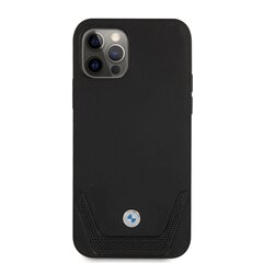 BMHCP12MRSWPK BMW Signature Leather Lower Stripe Case -puhelinkotelo iPhone 12/12 Pro 6.1 -puhelimelle hinta ja tiedot | BMW Puhelimet, älylaitteet ja kamerat | hobbyhall.fi