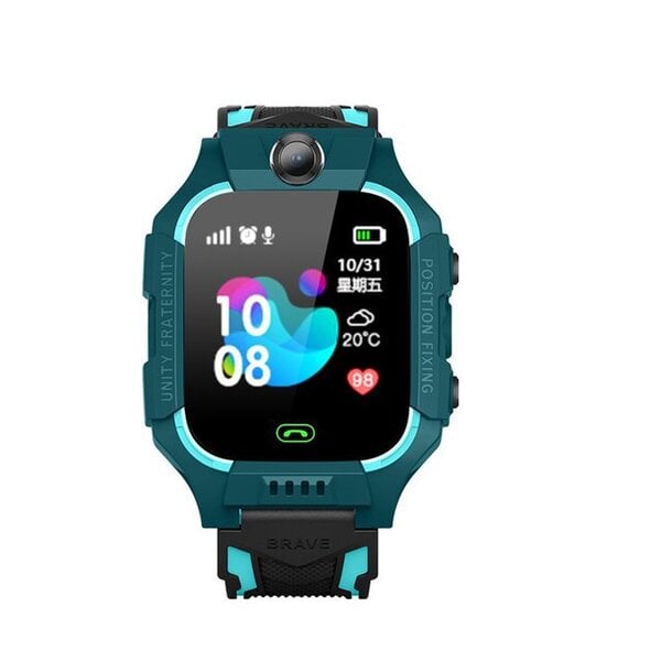 Q19 Adult Smart Watch 2G Sim-kortti LBS Tracker SOS-kamera Aikuisten matkapuhelin Äänichat Älykellot Matematiikkapeli Taskulamppu