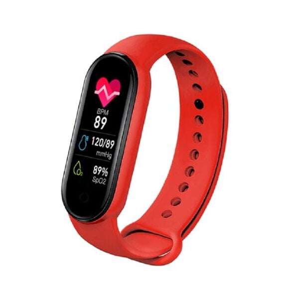 M7 Smart Watch Aikuisten Smartband Syke Älykello Fitness Tracker Verenpaine Sport Smart Rannekoru iPhonelle