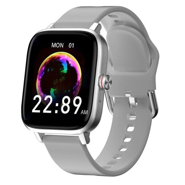 Soita Smart Watch Adult Custom Dial vedenpitävä älykello Android IOS Bluetooth Musiikkikellot Tyttöjen rannerengas + Box