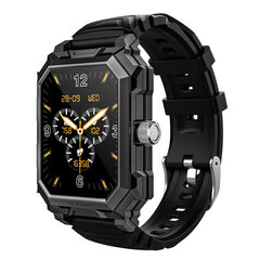 Rogbid Tank S3 Military Smart Watch Adult 1,96 tuuman HD-näyttö IP68 Vedenpitävä 680 mAh akku Bluetooth Call Outdoor Sports Smart Watch hinta ja tiedot | Miesten kellot | hobbyhall.fi