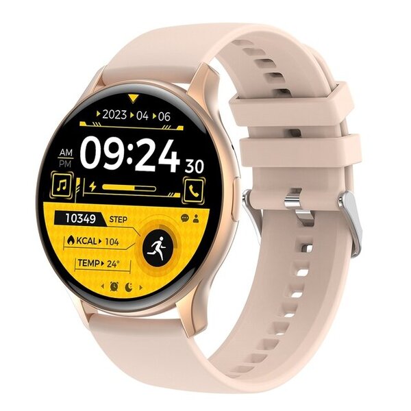 HK89 Smart Watch 1,43" Bluetooth Call Voice Assistant NFC Fitness Sport Health Adult Smart Watch Android-puhelimeen