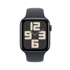 Apple Watch SE GPS 40mm Midnight Aluminium Case with Midnight Sport Band - S/M MXE73ET/A hinta ja tiedot | Älykellot | hobbyhall.fi