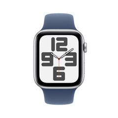 Apple Watch SE GPS 40mm Silver Aluminium Case with Denim Sport Band - S/M MXEC3ET/A hinta ja tiedot | Älykellot | hobbyhall.fi