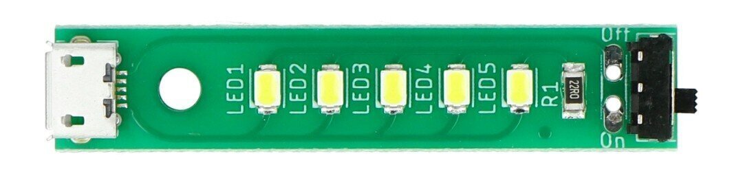 5 x LED-nauha Kitronik 35150, 5V hinta ja tiedot | LED-valonauhat | hobbyhall.fi