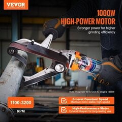 Putkien hiomakone Vevor, 1300W hinta ja tiedot | Hiomakoneet | hobbyhall.fi