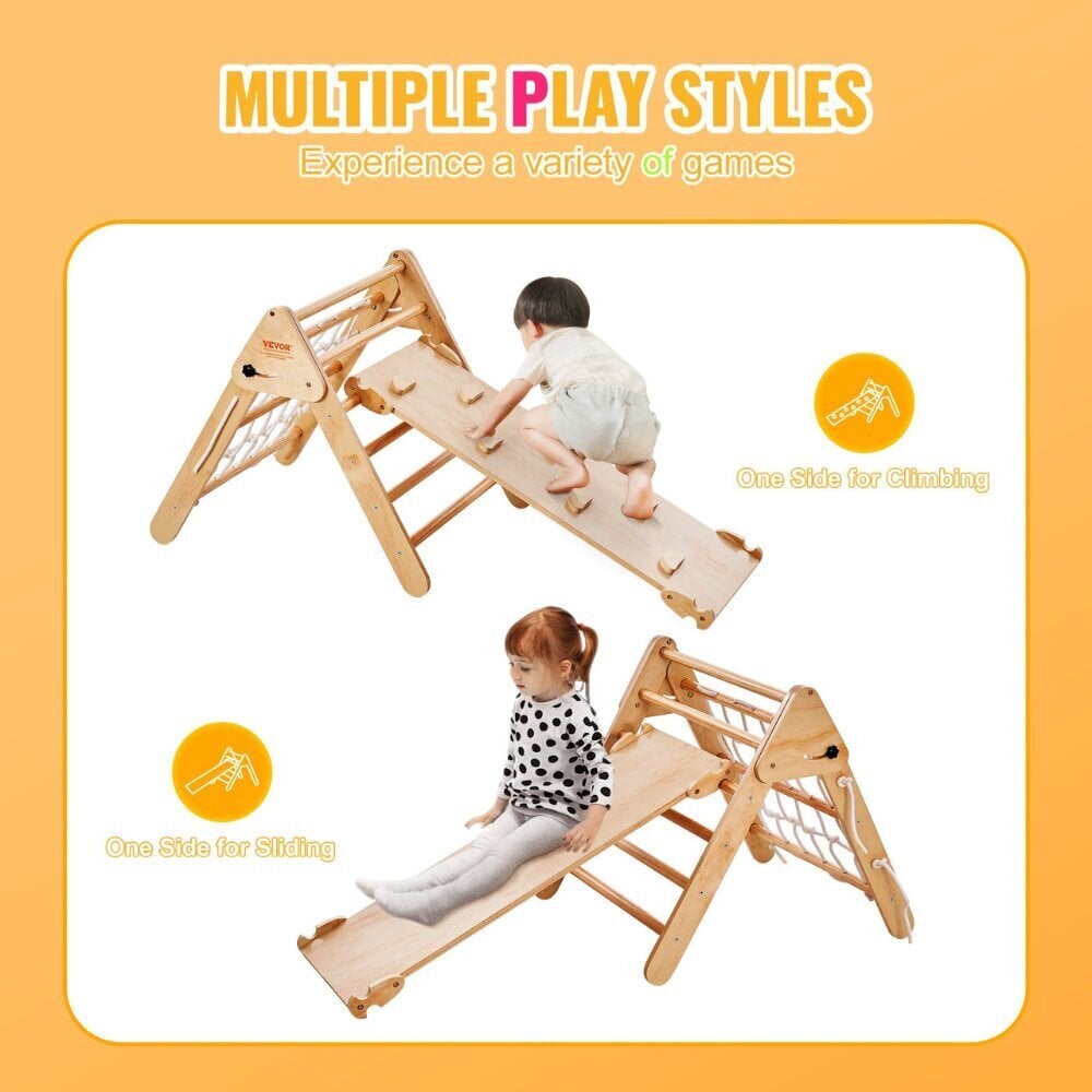 4-in-1 Montessori kiipeilylelu Vevor, 1–3-vuotiaille lapsille hinta ja tiedot | Kehittävät lelut | hobbyhall.fi