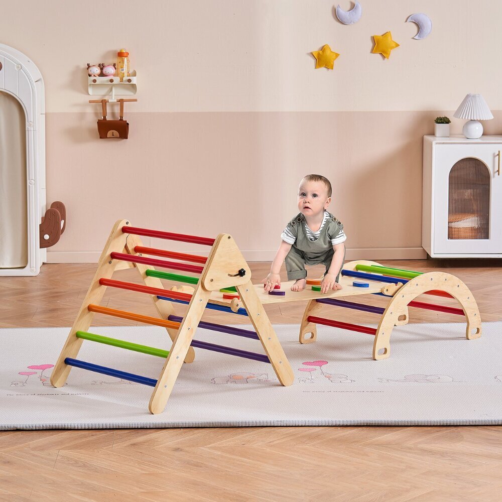 5-in-1 Montessori kolmiopaketointi Vevor, 1–3-vuotiaille lapsille hinta ja tiedot | Kehittävät lelut | hobbyhall.fi