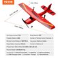 RC-lentokonelelu Vevor, 2,4 GHz hinta ja tiedot | Poikien lelut | hobbyhall.fi