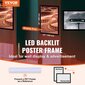 LED-valolaatikko Vevor, 962x632 mm hinta ja tiedot | Upotettavat valaisimet ja LED-valaisimet | hobbyhall.fi