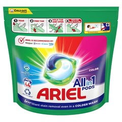 Ariel Color pesukapselit, 44 kpl, 3 kpl hinta ja tiedot | Pyykinpesuaineet | hobbyhall.fi