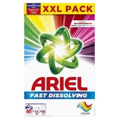 Ariel Color Pesujauhe, 60 kpl / 3,3 kg (laatikko), 2 kpl hinta ja tiedot | Pyykinpesuaineet | hobbyhall.fi