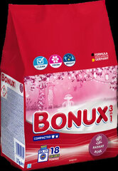 Bonux Radiant Rose pesujauhe, 1,17kg / 18 kpl, 3 kpl hinta ja tiedot | Pyykinpesuaineet | hobbyhall.fi