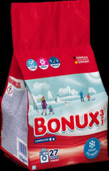 Bonux Polar Ice Fresh pesujauhe, 1,75kg / 27 kpl, 3 kpl hinta ja tiedot | Pyykinpesuaineet | hobbyhall.fi