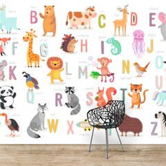 Lasten valokuvataustakuvat - Animal Alphabet (englanniksi) hinta ja tiedot | Lastenhuoneen valokuvatapetit | hobbyhall.fi