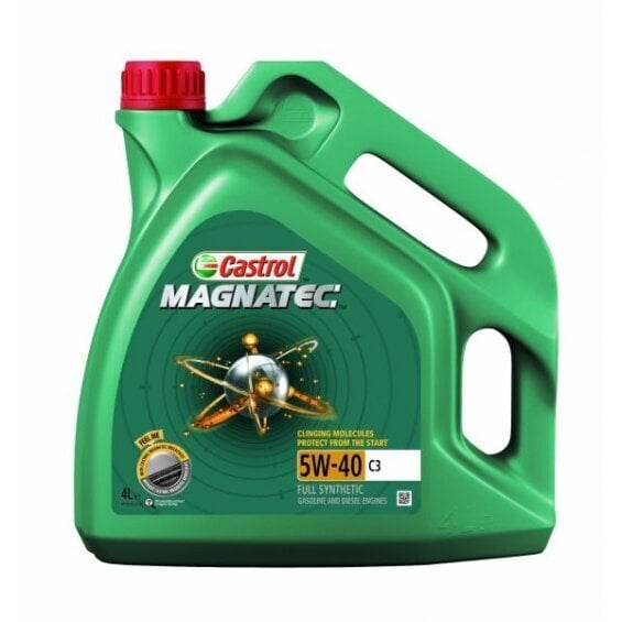 Moottoriöljy CASTROL MAGNATEC 5W40 A3/B4 4L hinta ja tiedot | Moottoriöljyt | hobbyhall.fi