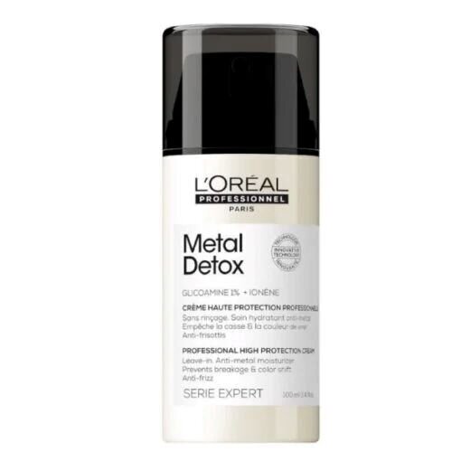 Hiusvoide L'oreal Professionnel Metal Detox Protection Cream 100ml hinta ja tiedot | Shampoot | hobbyhall.fi