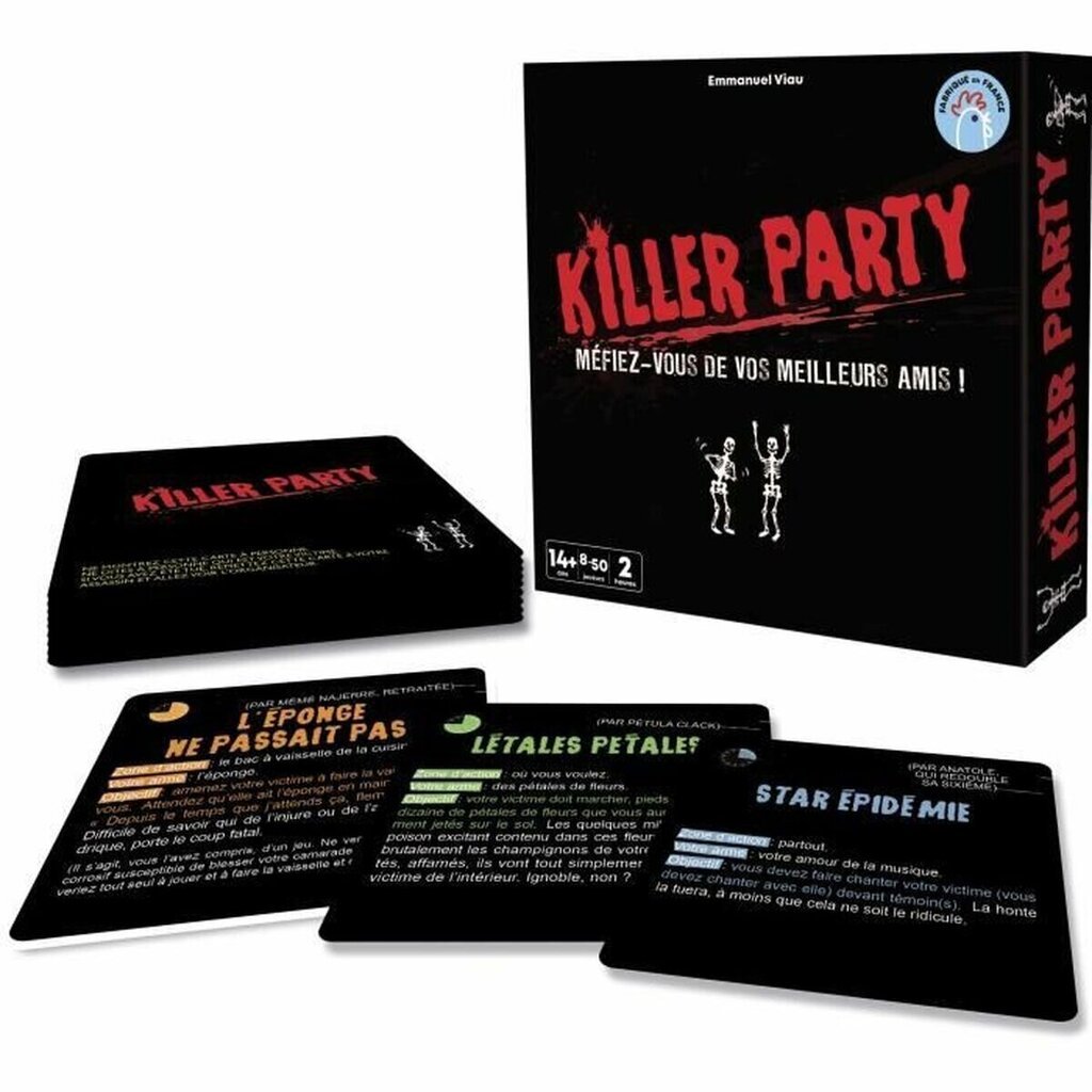 Lautapeli Asmodee Killer Party, FR hinta ja tiedot | Lautapelit ja älypelit | hobbyhall.fi