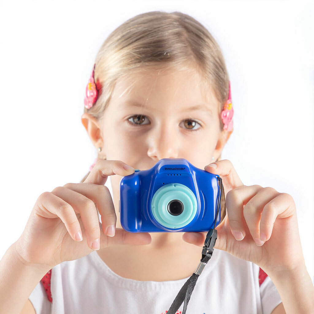 Ladattava lasten digikamera peleillä Kiddak InnovaGoods hinta ja tiedot | Kamerat | hobbyhall.fi