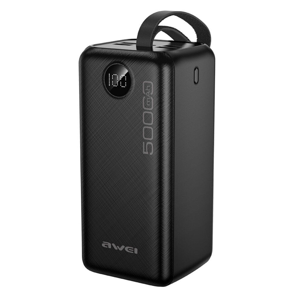 Power Bank Awei P36K 5V/2A 50000mAh musta hinta ja tiedot | Varavirtalähteet | hobbyhall.fi