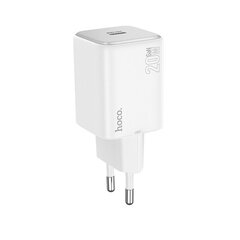 Laturi Hoco N40 USB-C PD20W valkoinen hinta ja tiedot | Puhelimen laturit | hobbyhall.fi