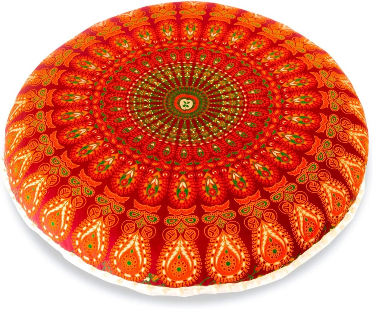 Mandala Life ART Bohemien tyynyliina 75 x 15 cm pyöreä hinta ja tiedot | Istuintyynyt, pehmusteet ja päälliset | hobbyhall.fi