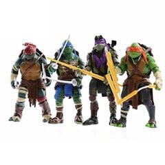 Anime Teenage Mutant Ninja Turtles -toimintafiguurit, 4 kpl hinta ja tiedot | Pehmolelut | hobbyhall.fi